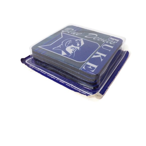 Duke Blue Devils Coasters Set Of 4 - 2576 - Picture 4 of 4